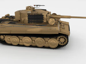 इंटीरियर और इंजन बे के साथ ईस्टर्न फ्रंट आर्मर पैक v1 3D मॉडल