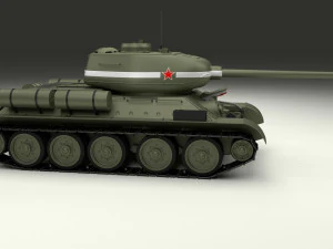 इंटीरियर और इंजन बे के साथ ईस्टर्न फ्रंट आर्मर पैक v1 3D मॉडल