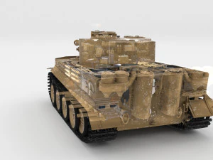 इंटीरियर और इंजन बे के साथ ईस्टर्न फ्रंट आर्मर पैक v1 3D मॉडल