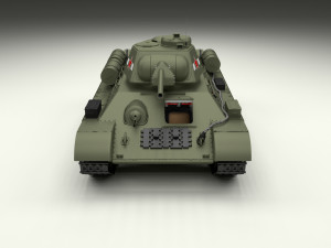 eastern front armor pack with interior and engine bay v1 3D मॉडल