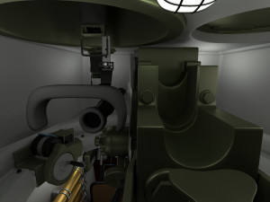 eastern front armor pack with interior and engine bay v1 3D मॉडल