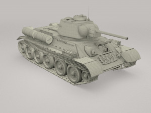 eastern front armor pack with interior and engine bay v1 3D मॉडल