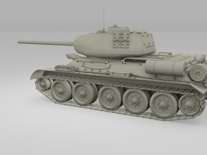 eastern front armor pack with interior and engine bay v1 3D मॉडल