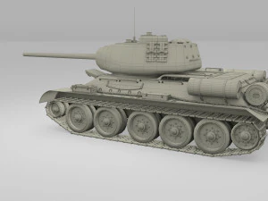 इंटीरियर और इंजन बे के साथ ईस्टर्न फ्रंट आर्मर पैक v1 3D मॉडल