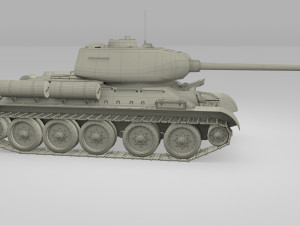eastern front armor pack with interior and engine bay v1 3D मॉडल