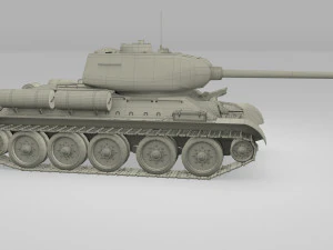 इंटीरियर और इंजन बे के साथ ईस्टर्न फ्रंट आर्मर पैक v1 3D मॉडल