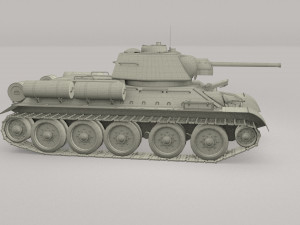 eastern front armor pack with interior and engine bay v1 3D मॉडल