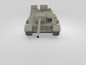 eastern front armor pack with interior and engine bay v2 3Dモデル