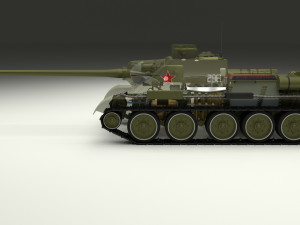 eastern front armor pack with interior and engine bay v2 3Dモデル