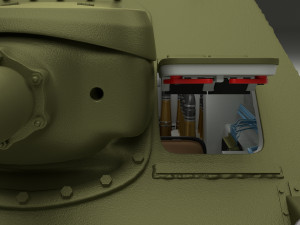 eastern front armor pack with interior and engine bay v2 3Dモデル