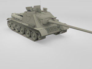 eastern front armor pack with interior and engine bay v2 3Dモデル