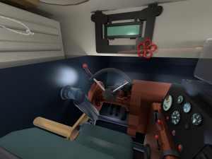 eastern front armor pack with interior and engine bay v2 3Dモデル