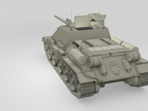 eastern front armor pack with interior and engine bay v2 3Dモデル