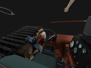 eastern front armor pack with interior and engine bay v2 3Dモデル