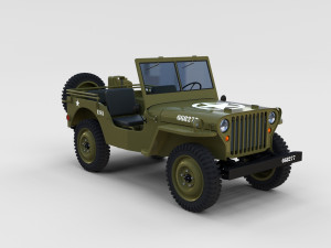 full ww2 pack 3D मॉडल
