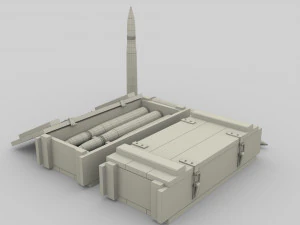 soviet 85mm and german 88mm ammo pack 3D Model