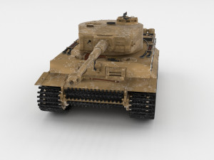 t34-76 tiger tank early pack 3D मॉडल