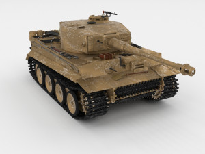 t34-76 tiger tank early pack 3D मॉडल
