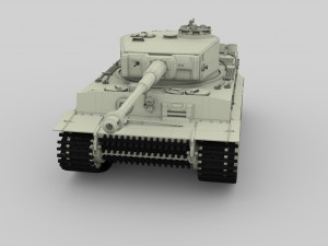 t34-76 tiger tank early pack 3D मॉडल