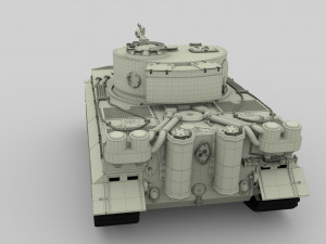t34-76 tiger tank early pack 3D मॉडल