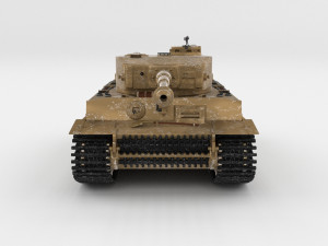 t34-76 tiger tank early pack 3D मॉडल