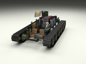 t34-76 tiger tank early pack with interior and engine bay 3D मॉडल