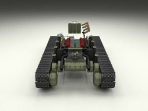 t34-76 tiger tank early pack with interior and engine bay 3D मॉडल