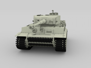 t34-76 tiger tank early pack with interior and engine bay 3D मॉडल