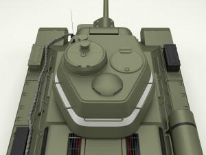 t34-76 tiger tank early pack with interior and engine bay 3D मॉडल