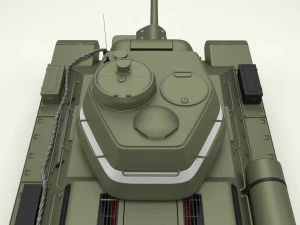 t34-76 tiger tank early pack with interior and engine bay 3D Model