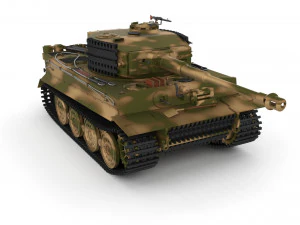 t34-85 tiger tank late pack 3D Model