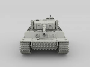 t34-85 tiger tank late pack 3D Model