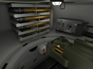 t34-85 tiger tank late pack with interior 3D मॉडल