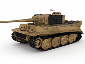 t34-85 tiger tank late pack with interior and engine bay Model 3D