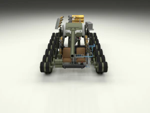 t34-85 tiger tank late pack with interior and engine bay 3D Model