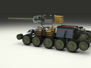 t34-85 tiger tank late pack with interior and engine bay Model 3D