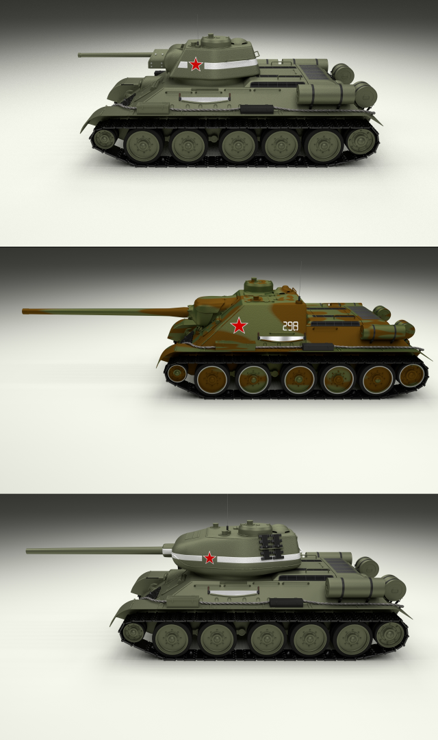 ussr armor pack Modello 3D .c4d .max .obj .3ds .fbx .stl .blend 