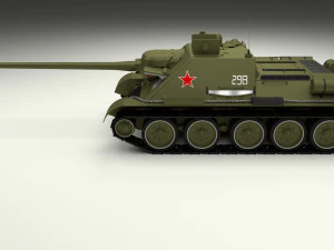 ussr armor pack with interior 3D Model