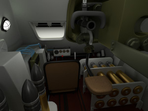 ussr armor pack with interior 3Dモデル