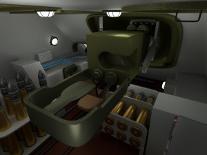 ussr armor pack with interior 3Dモデル