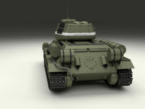 ussr armor pack with interior 3D Model