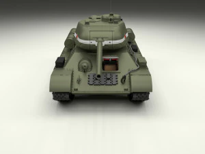 ussr armor pack with interior and engine bay 3D Model