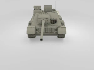 ussr armor pack with interior and engine bay 3D Model