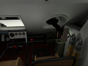 ussr armor pack with interior and engine bay 3D Model