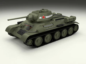 ussr armor pack with interior and engine bay 3D Model