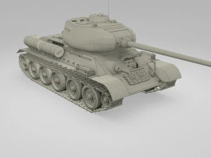 ussr armor pack with interior and engine bay 3D Model