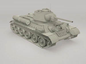 ussr armor pack with interior and engine bay 3D Model