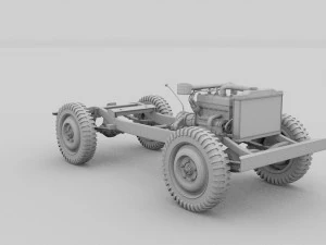 서부 프론트 팩 3D 모델