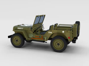 서부 프론트 팩 3D 모델