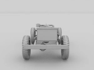 서부 프론트 팩 3D 모델